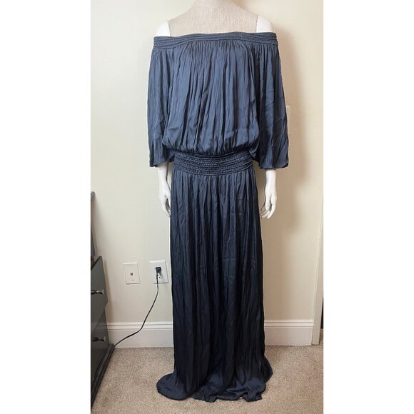 HALSTON Dresses & Skirts - HALSTON HERITAGE EVENING COLLECTION MAXI OFF SHOULDER GOWN XL